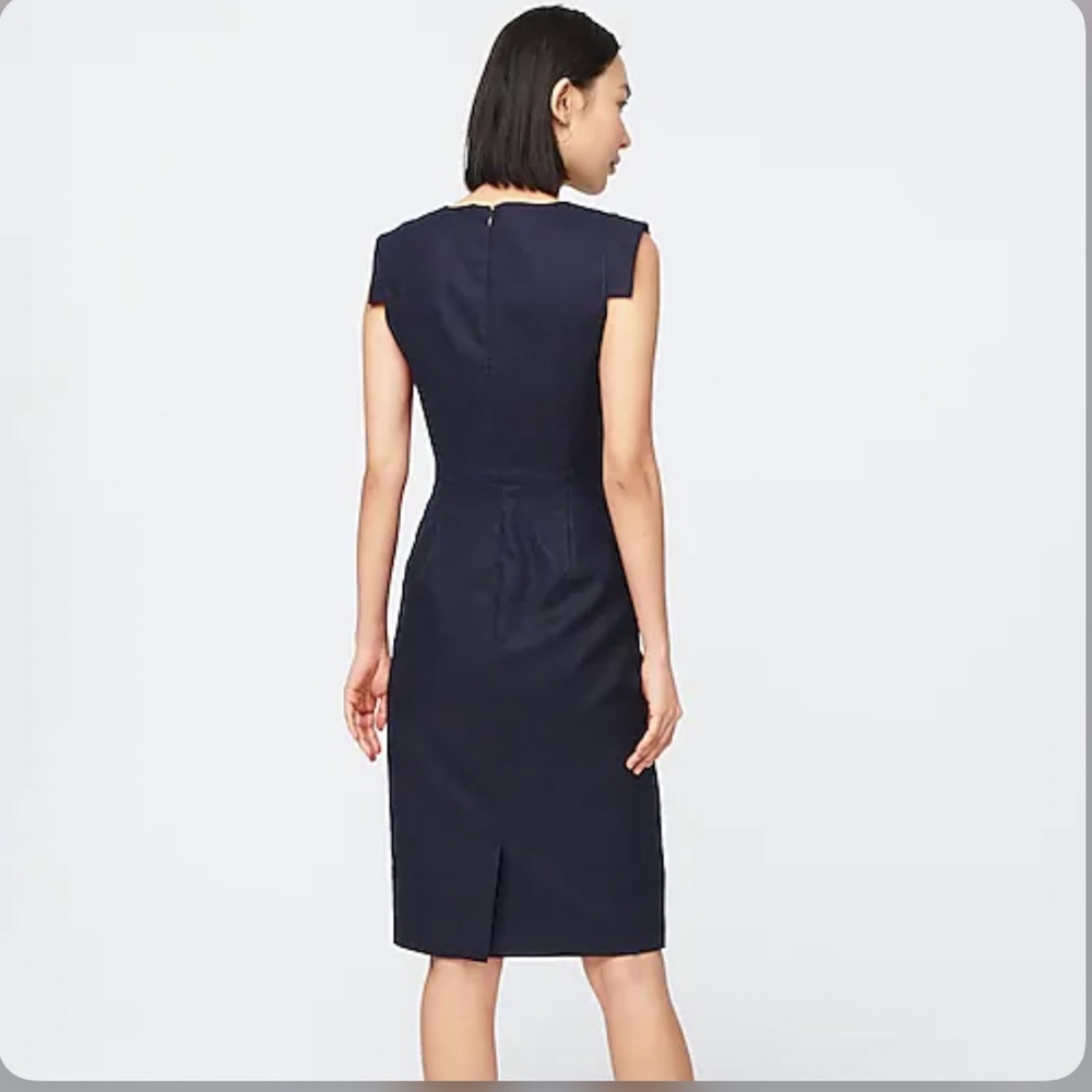 RESUME DRESS IN STRETCH LINEN - Picture 3 of 4
